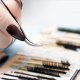 Tweezers used on lashes